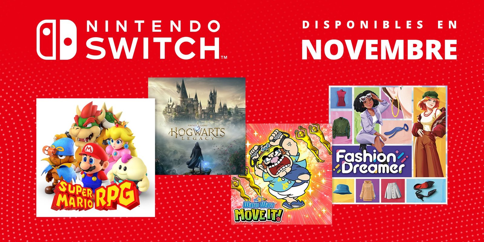 Jeux Nintendo Switch à venir – novembre 2023