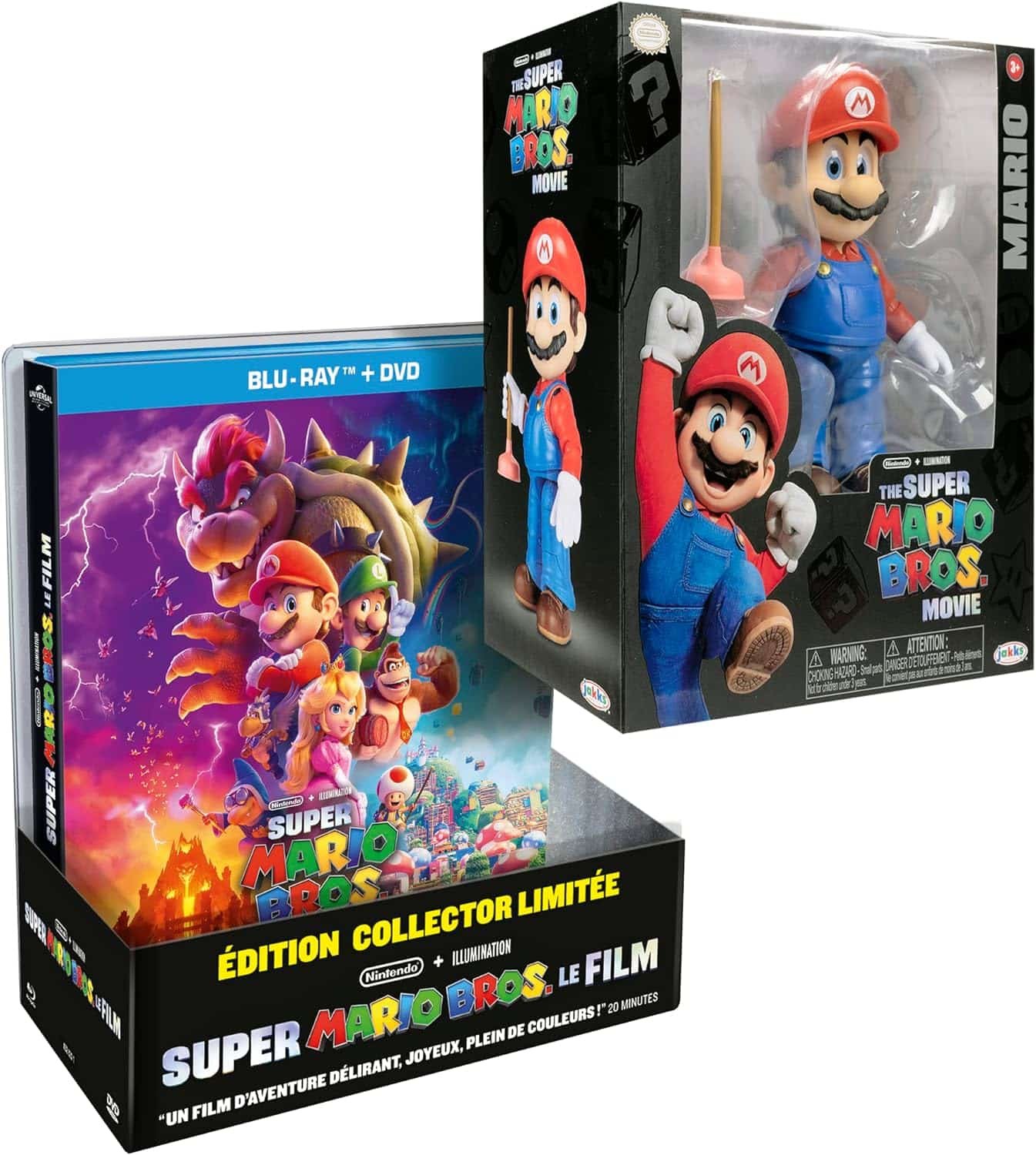 Le Coffret Collector Blu-Ray du film Super Mario Bros. est actuellement disponible à un prix très attractif