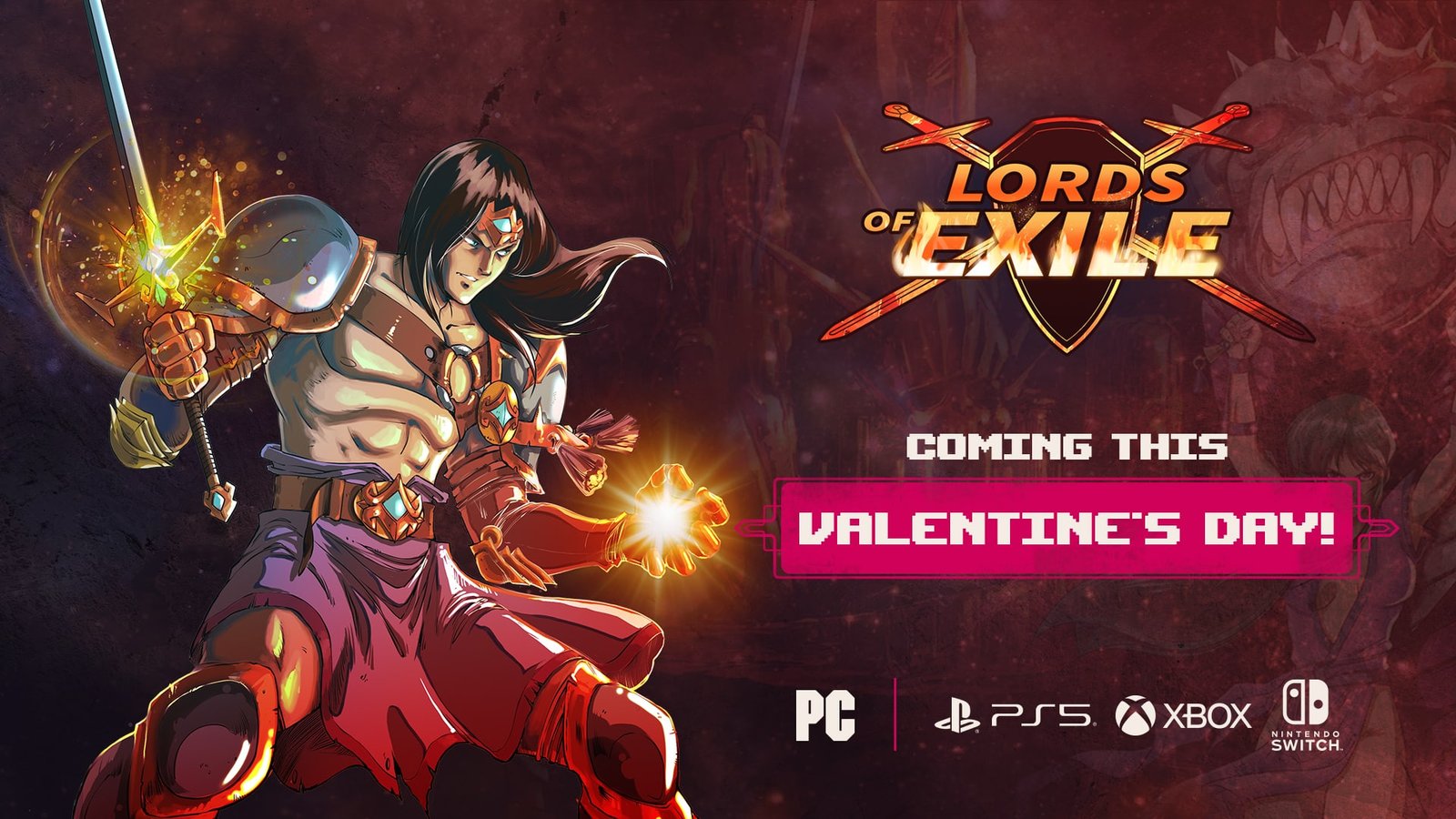 Lords of Exile est maintenant disponible sur Nintendo Switch, autres consoles et PC