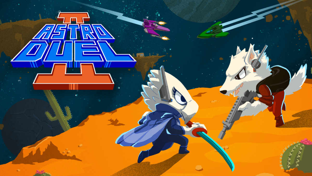 Astro Duel 2 : une bande annonce pour la sortie du jeu mêlant shooter spatial et plateforme