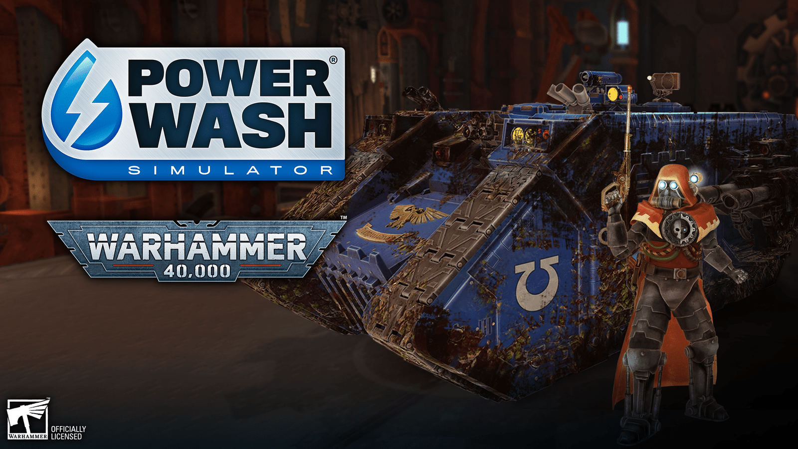 POWERWASH SIMULATOR et Warhammer 40,000 unissent leurs Forces pour une sortie aujourd’hui d’un nouveau pack