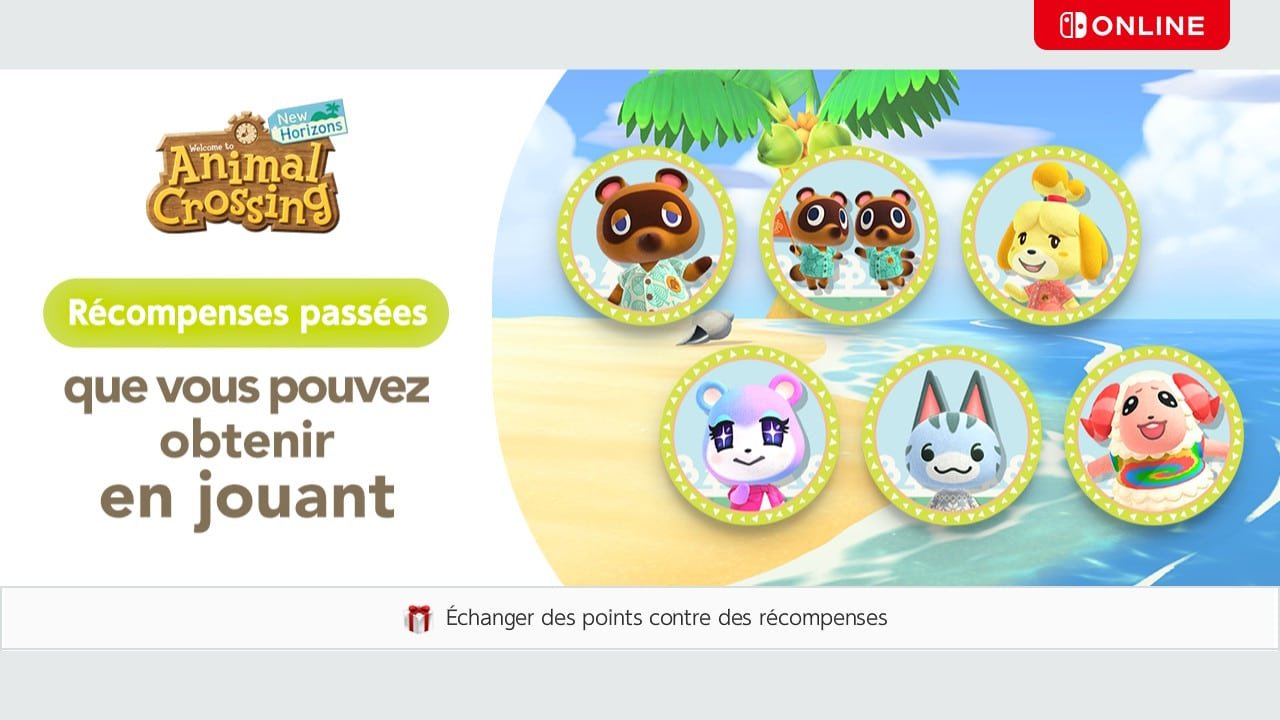 Animal Crossing set mars Nintendo Online