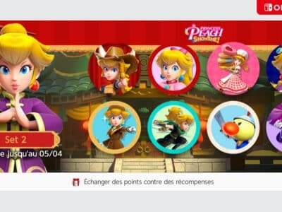Nintendo Online : Le deuxième ensemble d’icônes disponible pour Princess Peach: Showtime!