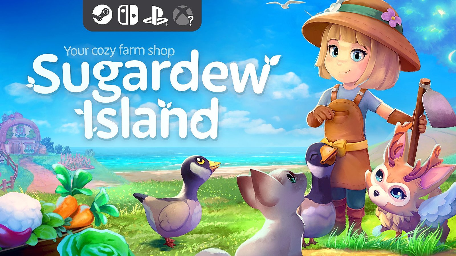 Sugardew Island – Your Cozy Farm Shop : gérez votre propre magasin à la ferme, le jeu dévoile son premier trailer de gameplay et lance sa campagne Kickstarter