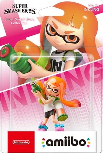 Amiibo Fille Inkling