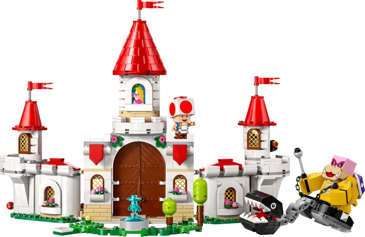 LEGO Combat contre Roy au château de Peach