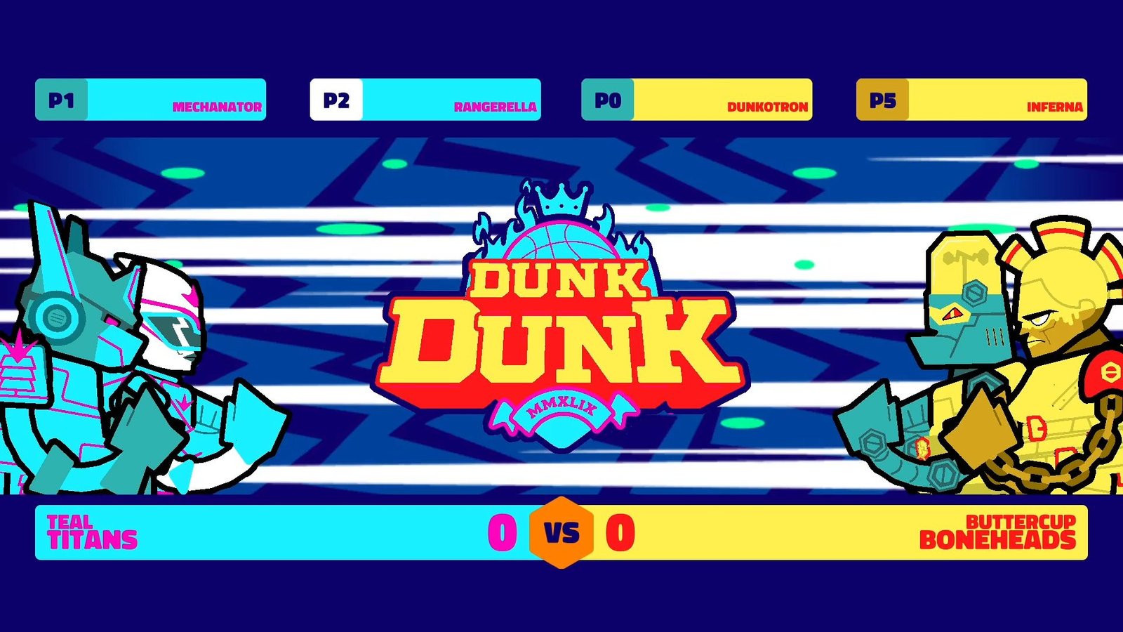 Dunk Dunk : le mélange de Smash et Basket arrive sur Nintendo Switch