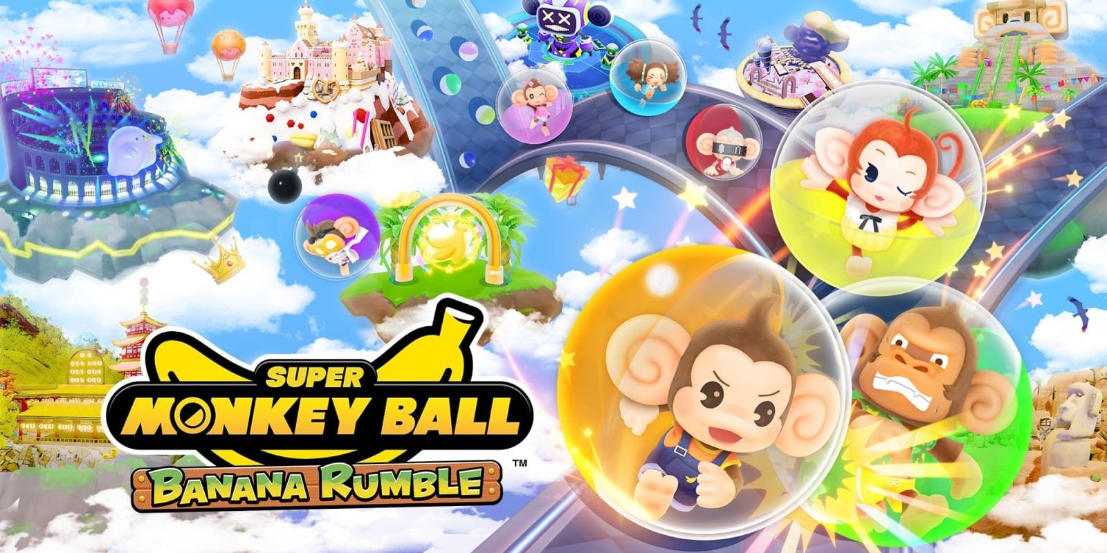 Super Monkey Ball Banana Rumble : une vidéo révèle le mode aventure
