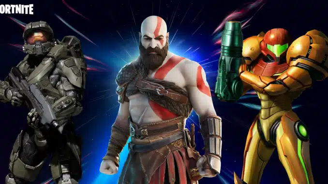Fortnite Samus Nintendo Switch Kratos Master Chief