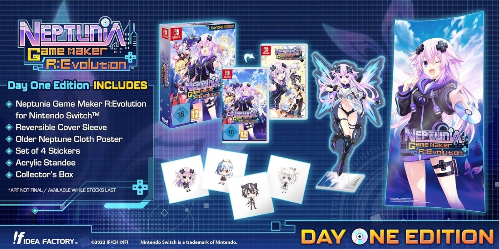 Neptunia Game Maker R:Evolution Day One Edition Nintendo Switch