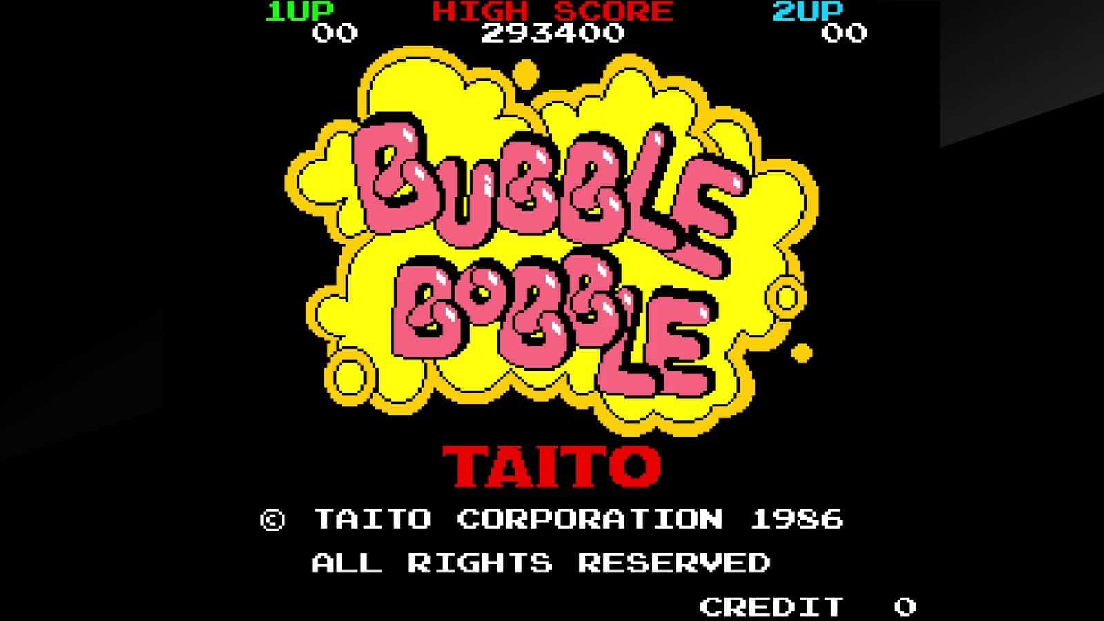 Bubble Bobble (1986)