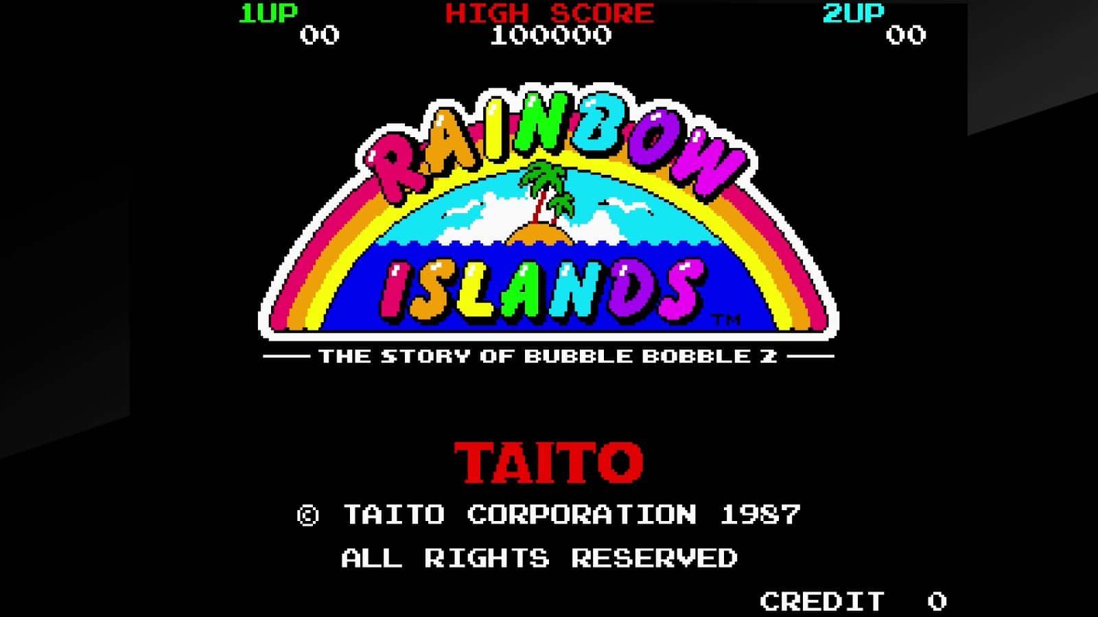 Rainbow Islands: The Story of Bubble Bobble 2 (1987)