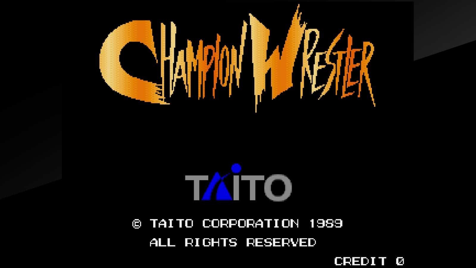 Champion Wrestler (1989)