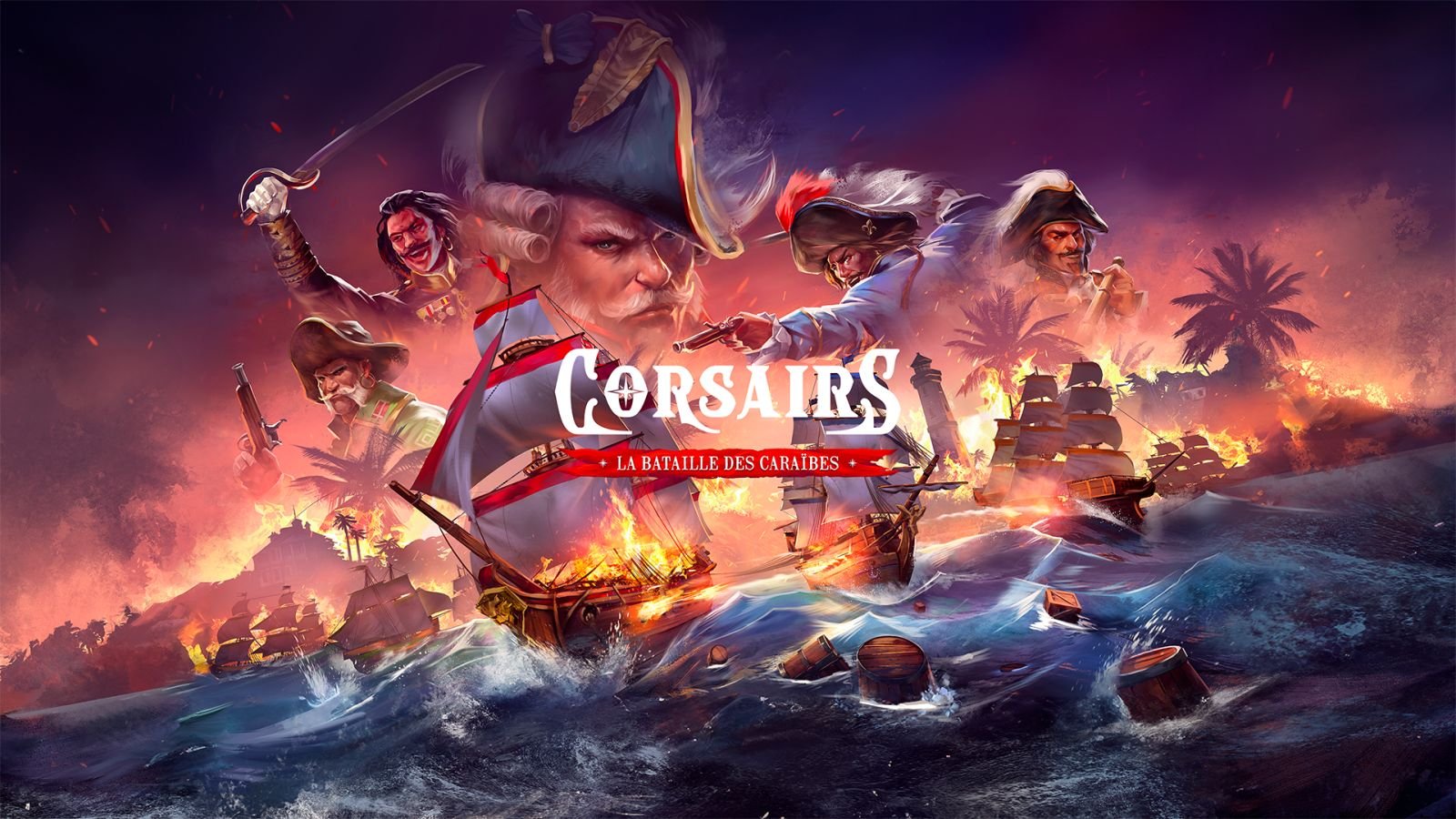 Corsairs – La Bataille des Caraïbes : le jeu se dévoile à travers une première bande-annonce