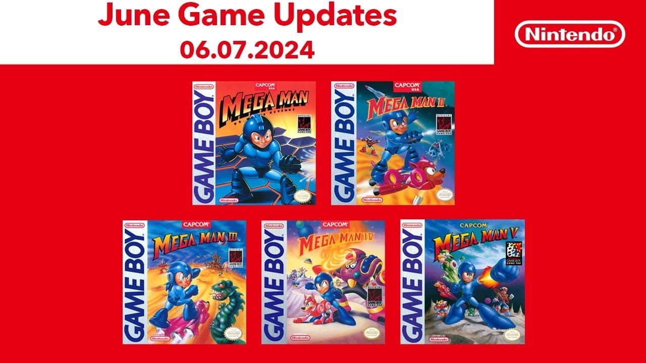 Nintendo Switch Online : pas 1, ni 2, mais 5 titres Mega Man rejoignent le service
