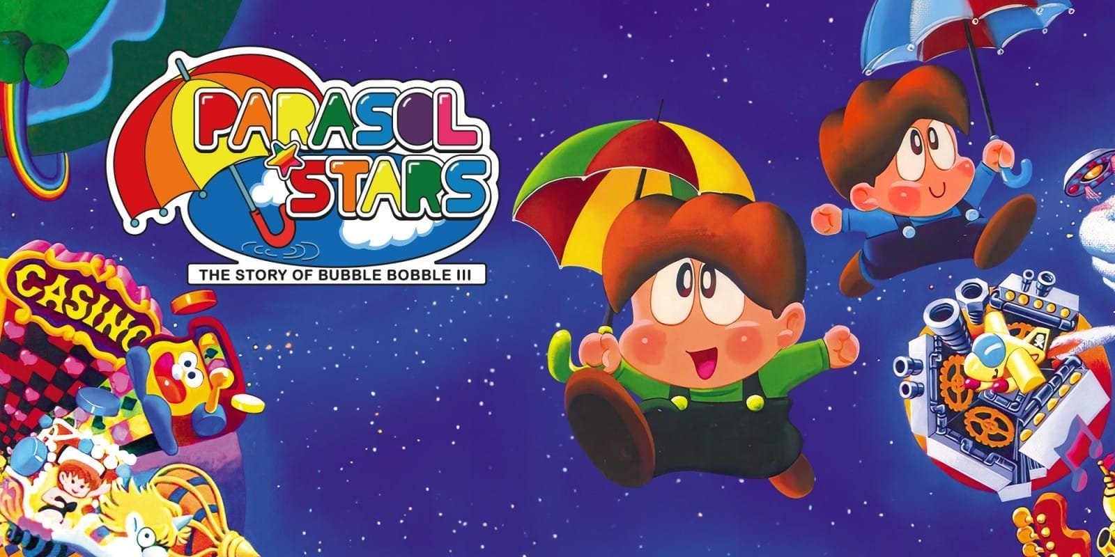 Parasol Stars - The Story of Bubble Bobble III Nintendo Switch