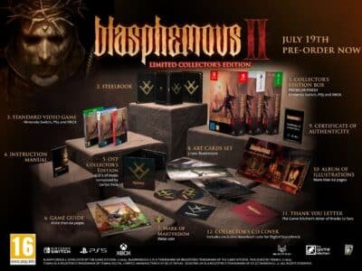 Blasphemous 2 : 1 an après la sortie du jeu, l’édition Collector est enfin disponible