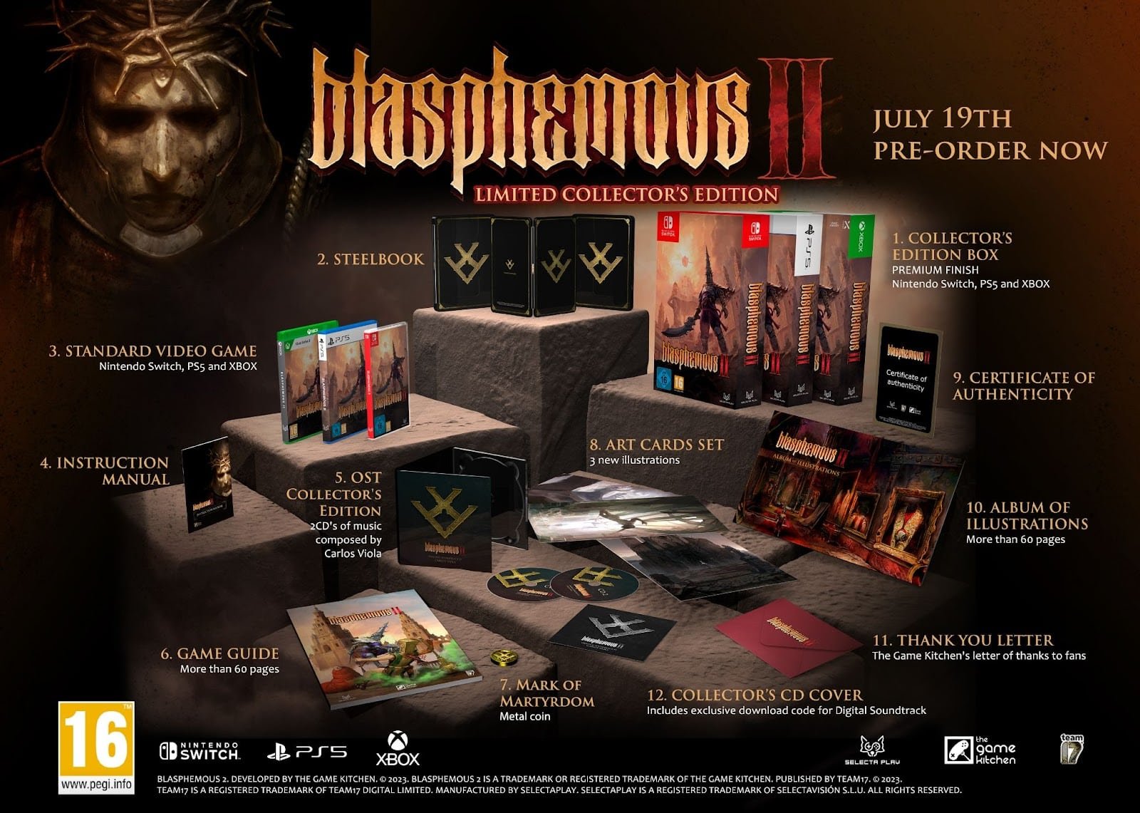 Blasphemous 2 Collector’s Edition