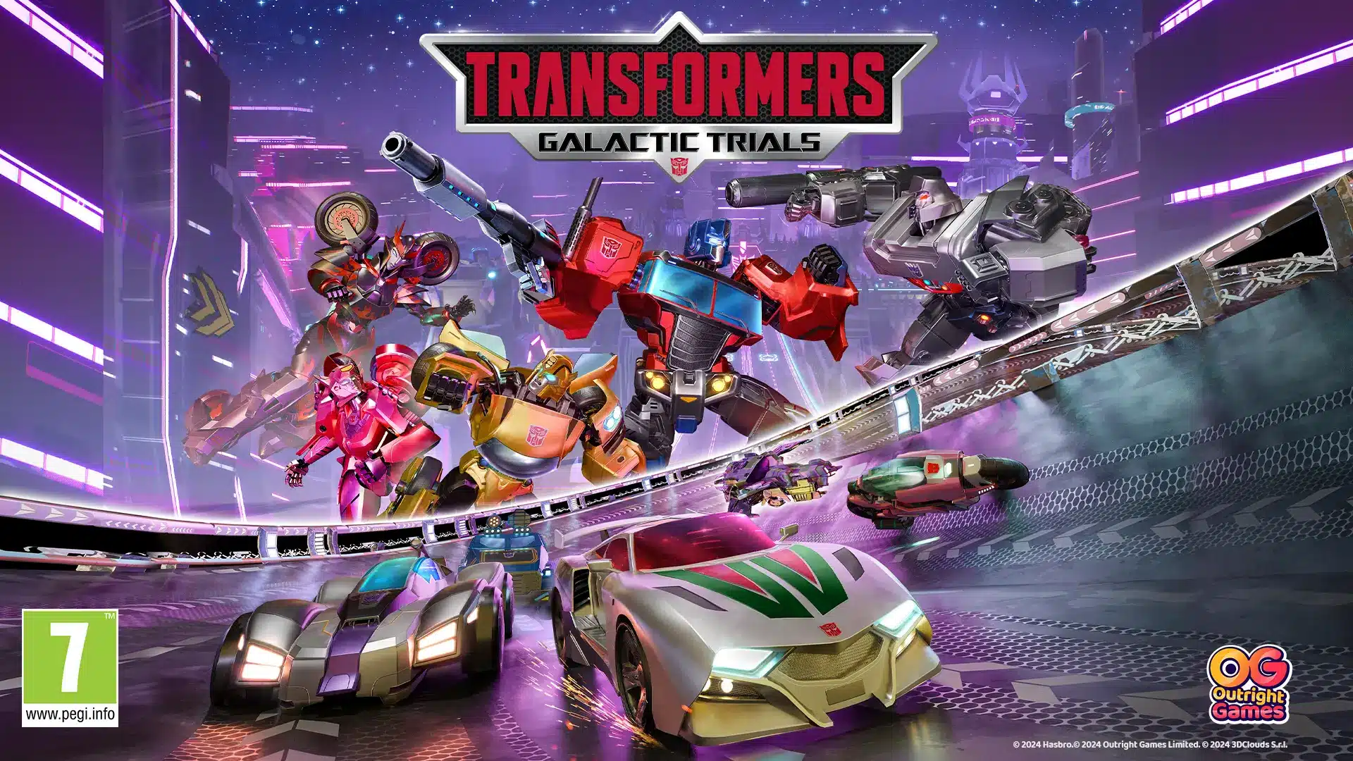 TRANSFORMERS: Galactic Trials: Arcade Racing and Fighting Game Announced for Nintendo Switch