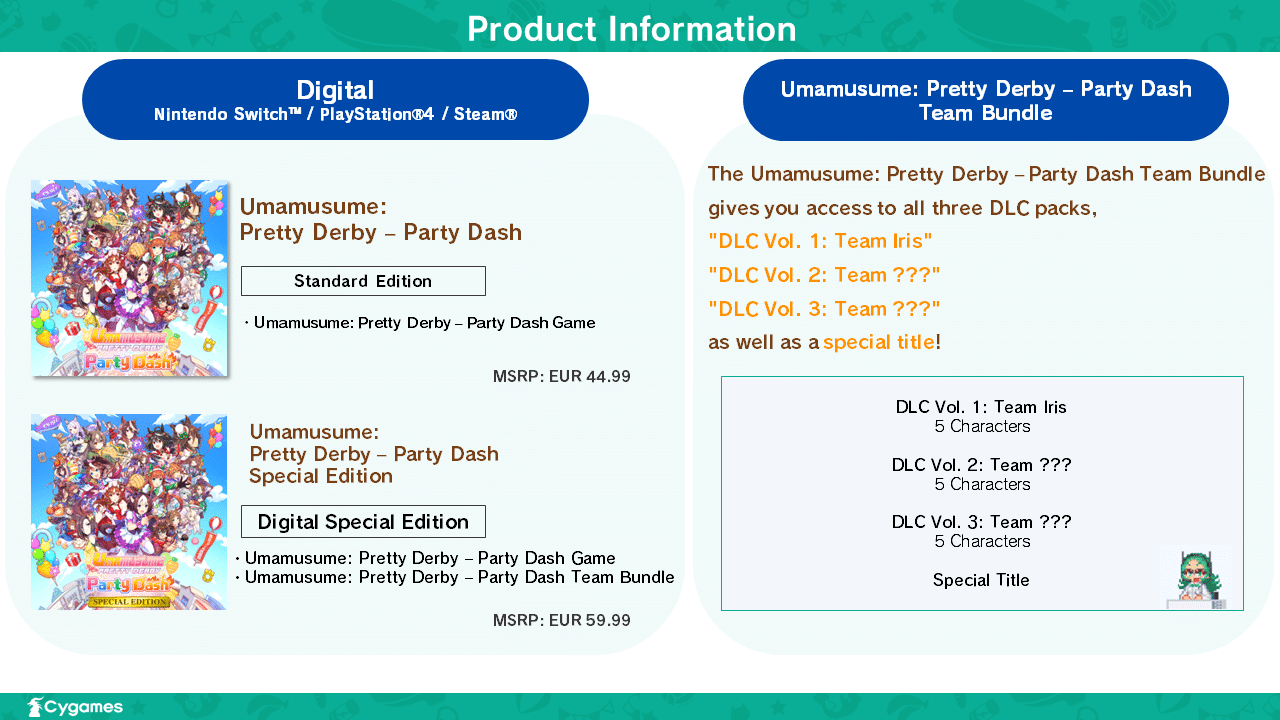 Umamusume Pretty Derby - Party Dash Nintendo Switch