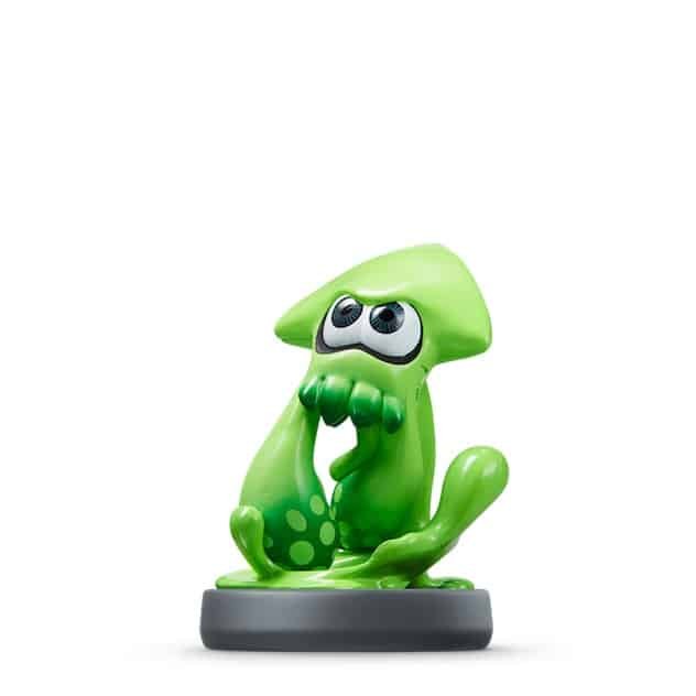 Amiibo Calamar Inkling Vert