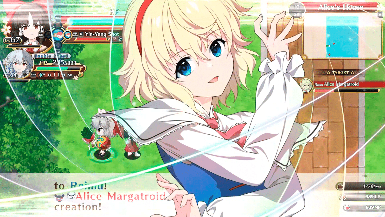 Touhou Genso Wanderer -FORESIGHT- Nintendo Switch