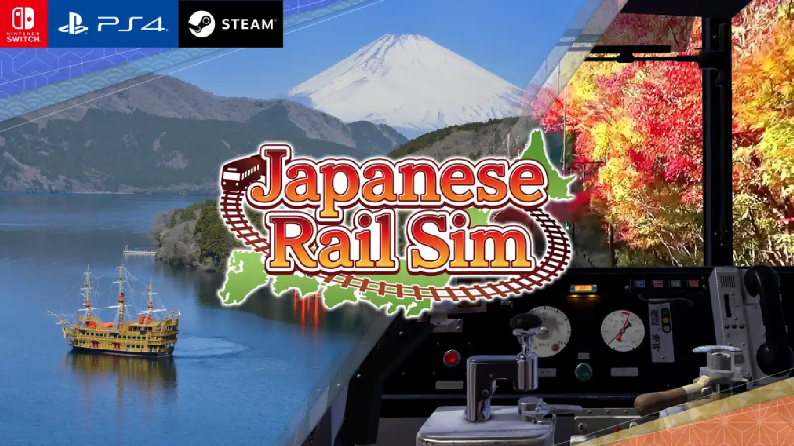 Japanese Rail Sim: Hakone Town of Natural Beauty and Hot Springs