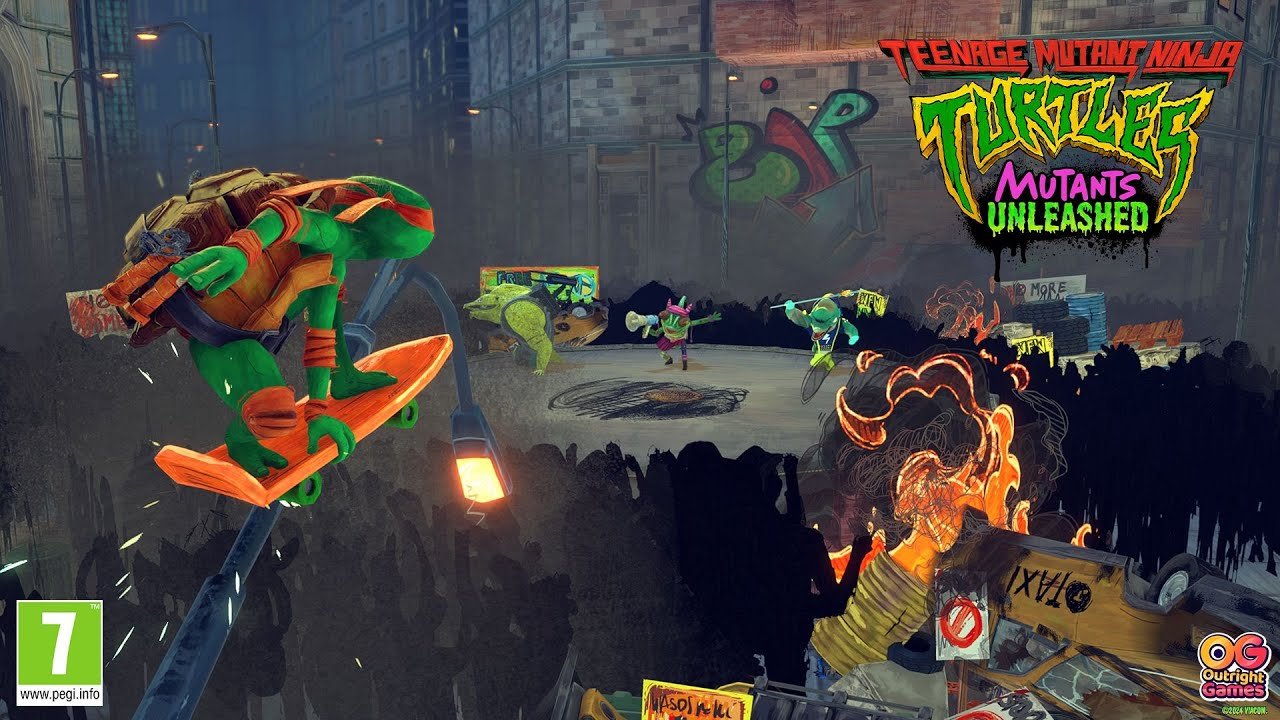 Les Tortues Ninja Les Mutants se Dechaînent gameplay