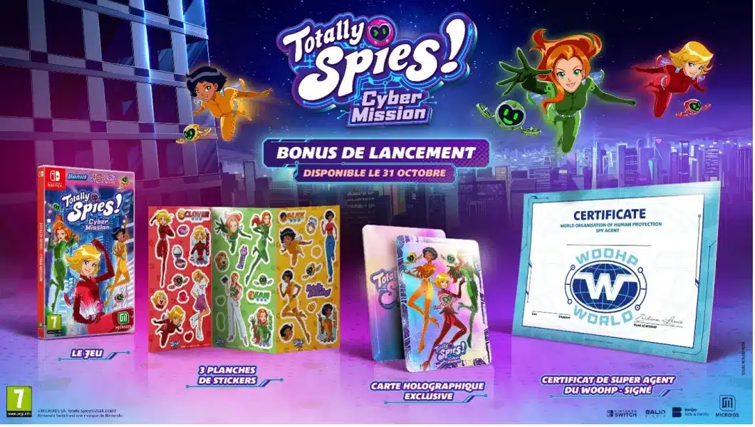 Totally Spies! – Cyber Mission Bonus