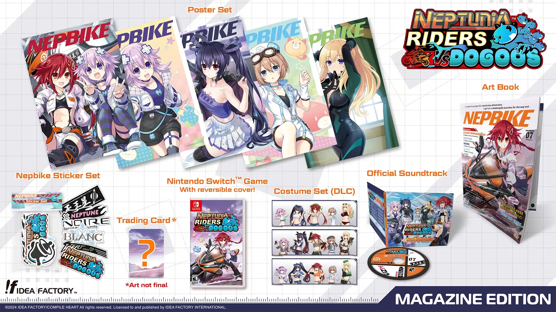 Neptunia Riders VS Dogoos Magazine Edition