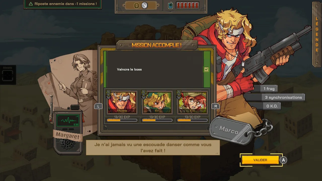 Metal Slug Tactics, le test sur Nintendo Switch