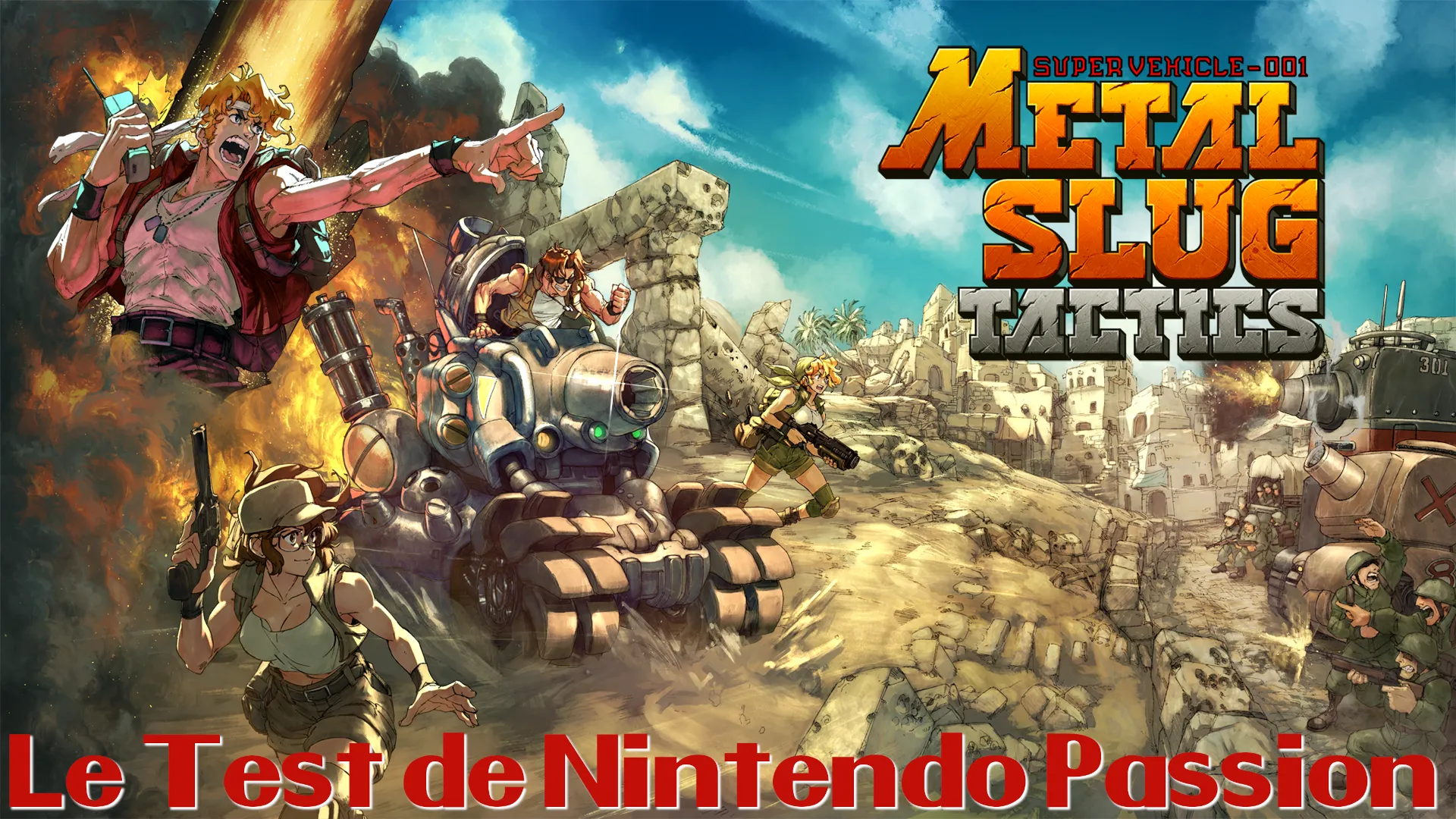 Metal Slug Tactics Test Nintendo Switch