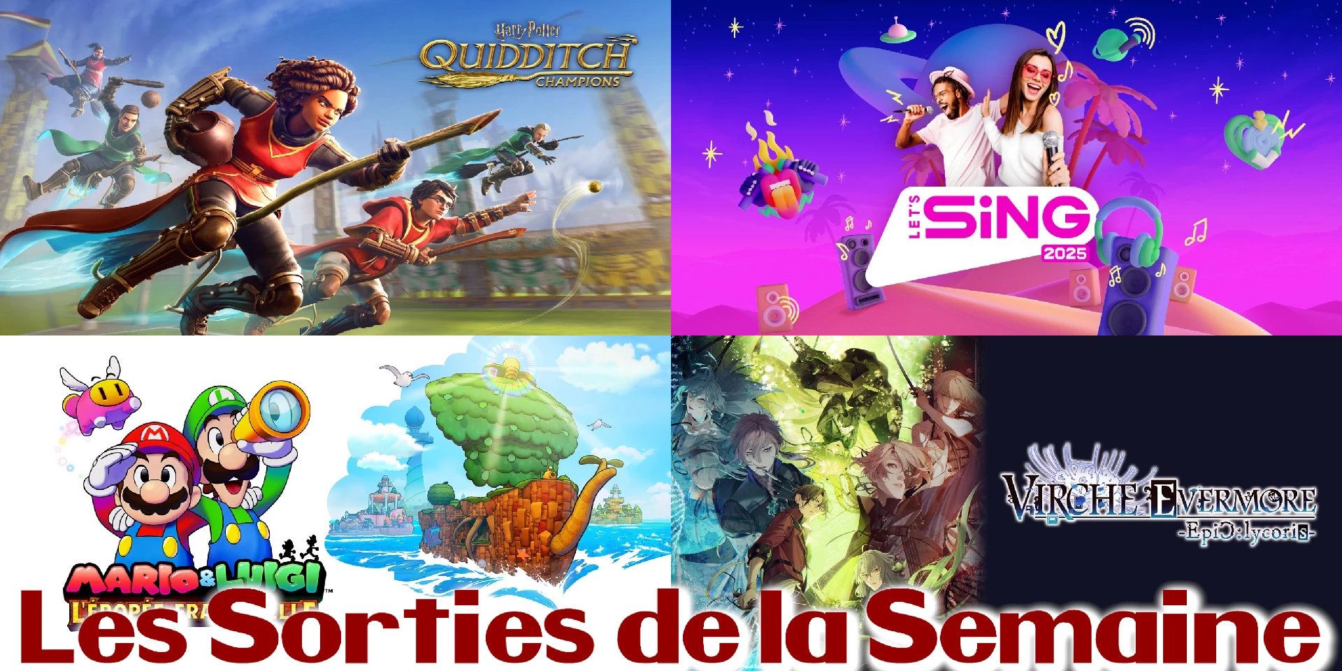 Les sorties de la semaine 4 novembre Nintendo Switch