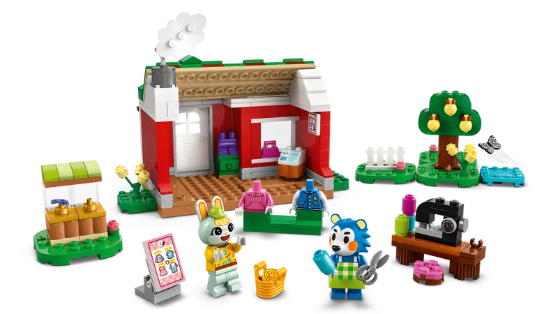 Boutique de vêtements des sœurs Doigts de Fée LEGO