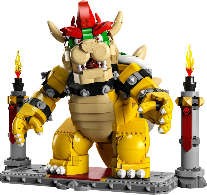 Le puissant Bowser LEGO