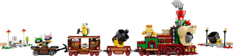 Le train Bowser Express LEGO