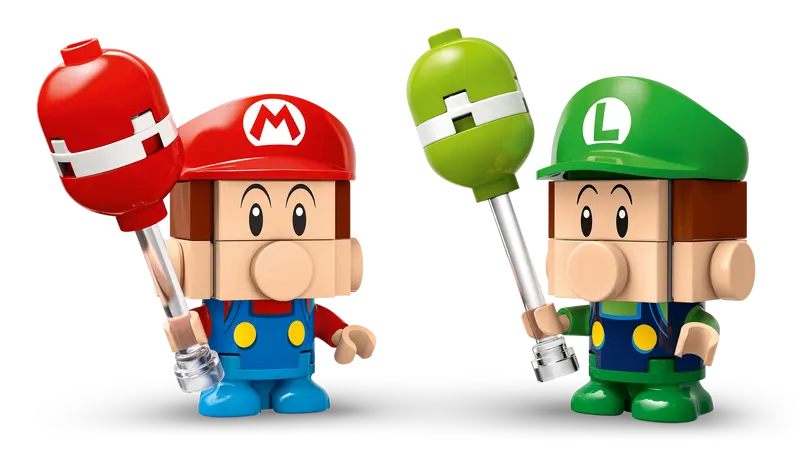 Mario Kart – Bébé Mario contre Bébé Luigi LEGO