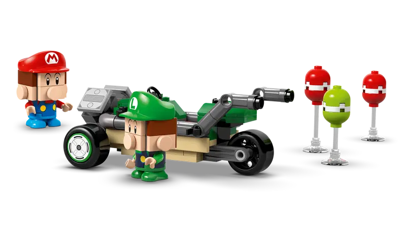 Mario Kart – Bébé Mario contre Bébé Luigi LEGO