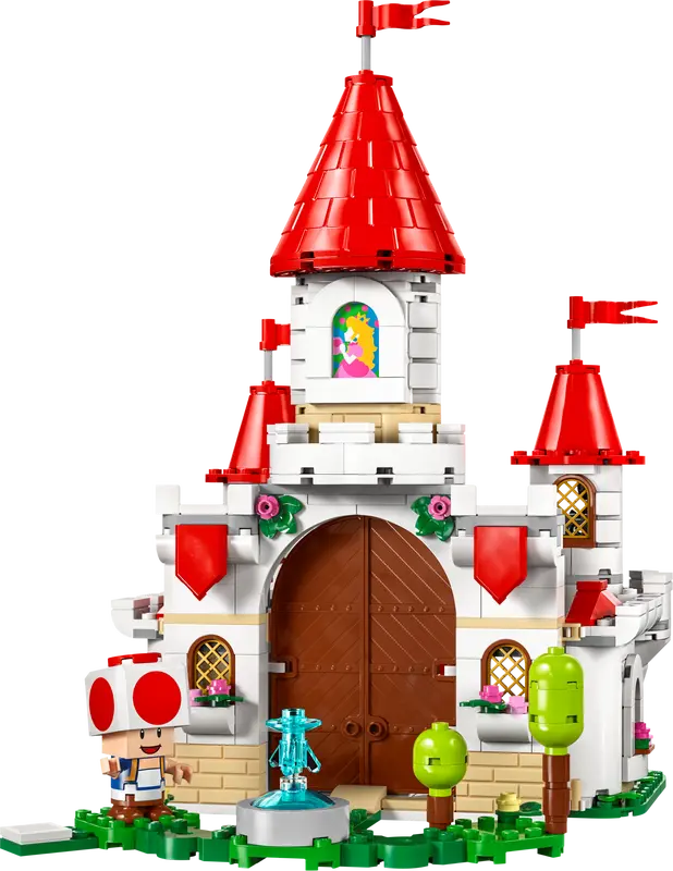 Combat contre Roy au château de Peach LEGO