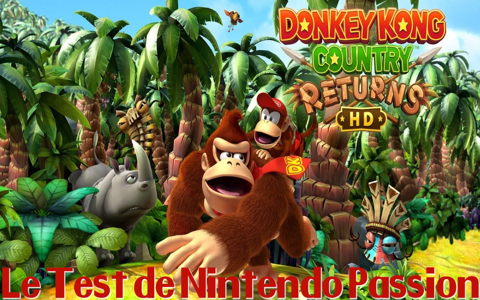 Donkey Kong Country Returns HD test Nintendo Switch