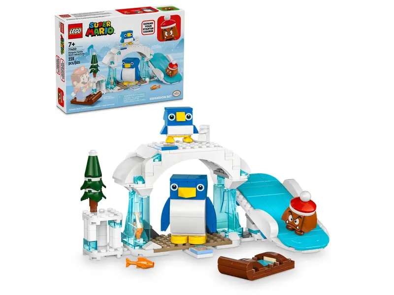 Ensemble d'extension Aventure dans la neige pour la famille Pingouin LEGO