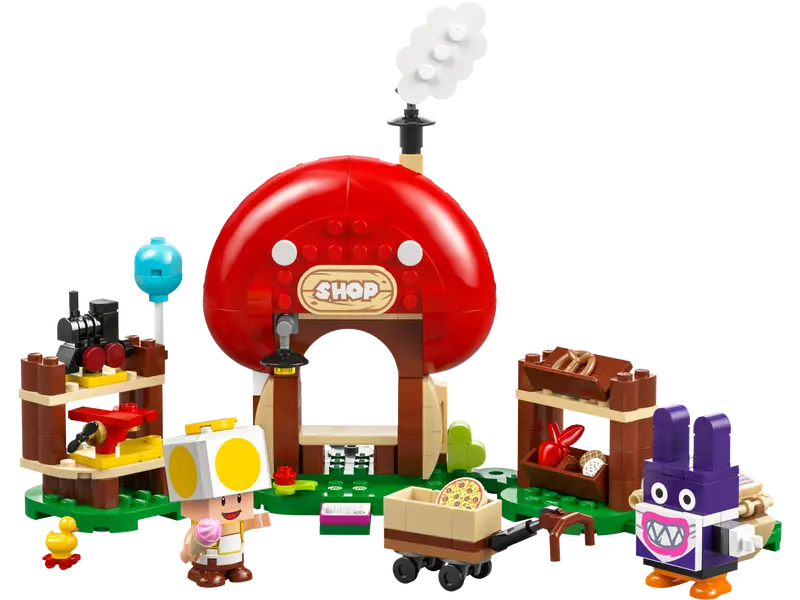 Ensemble d'extension Carottin et la boutique Toad LEGO