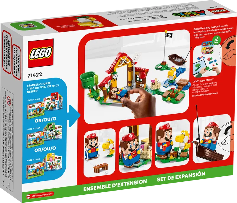 Ensemble d'extension Pique-nique chez Mario LEGO