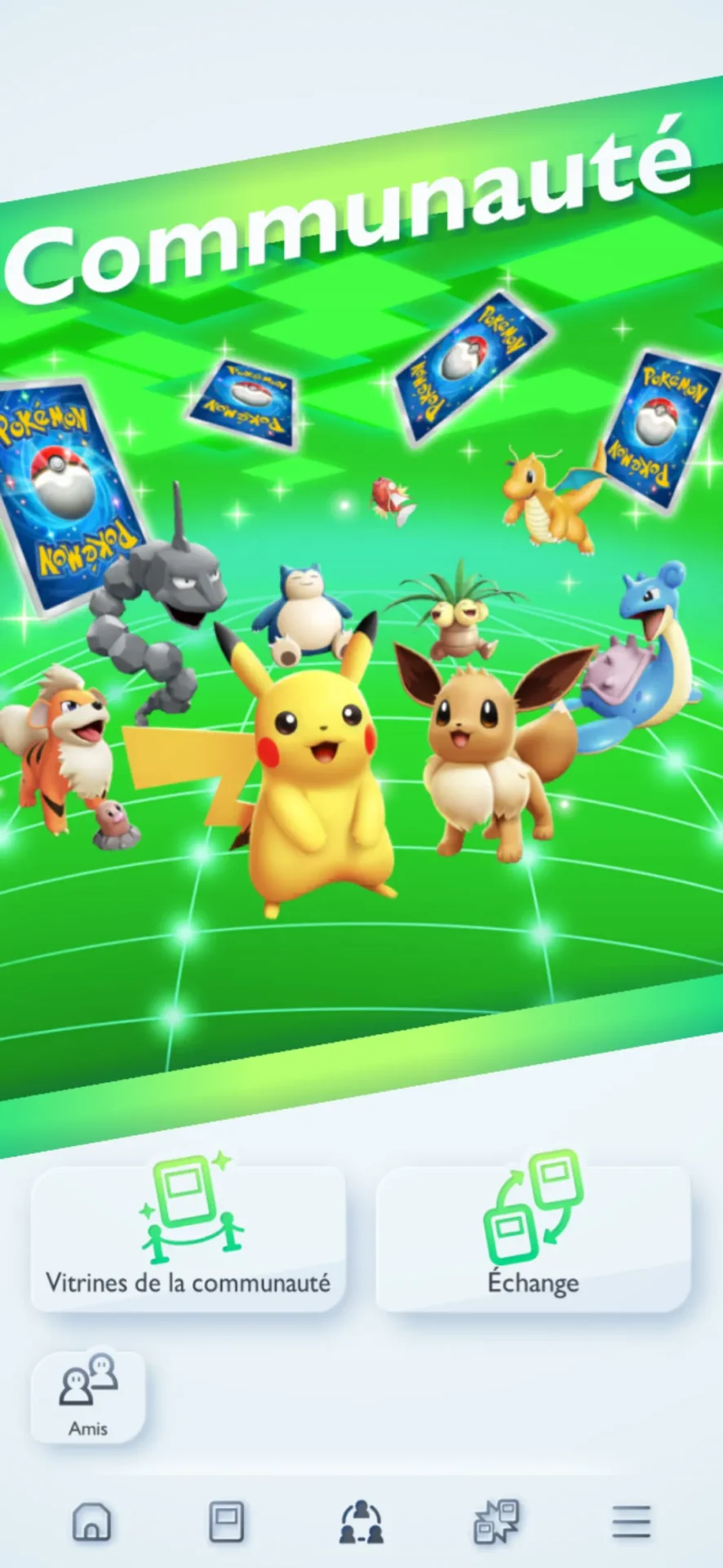 Pokémon Pocket Choc Spatio-Temporel échange 01