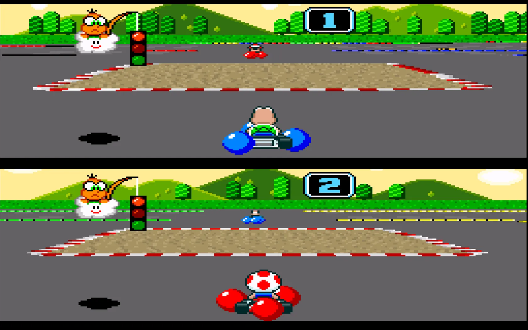 Super Mario Kart SNES