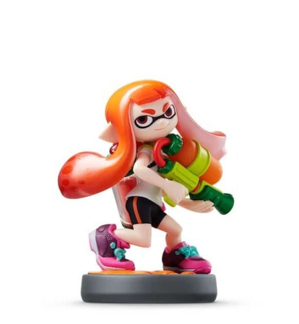 Amiibo Fille Inkling Orange