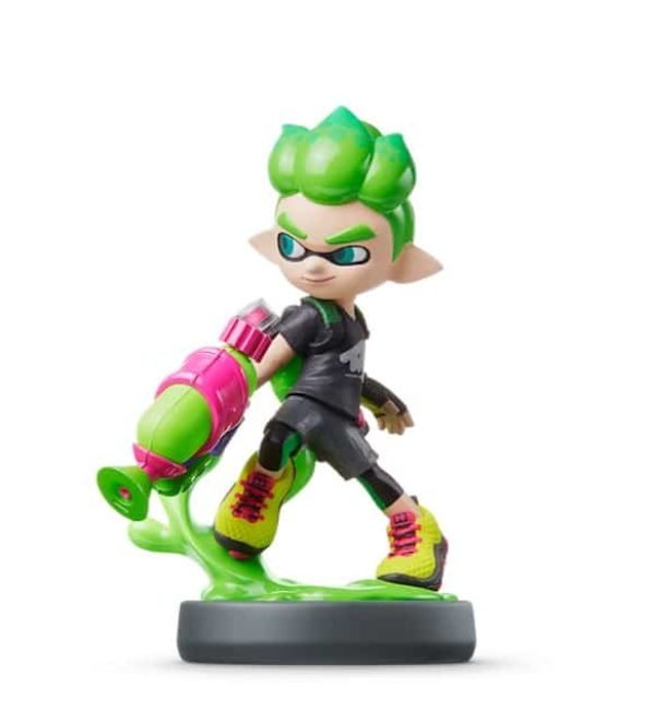 Amiibo Garçon Inkling Vert