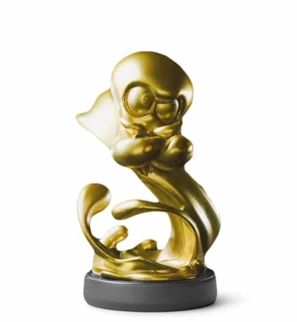 Amiibo Poulpe Octaling édition Or